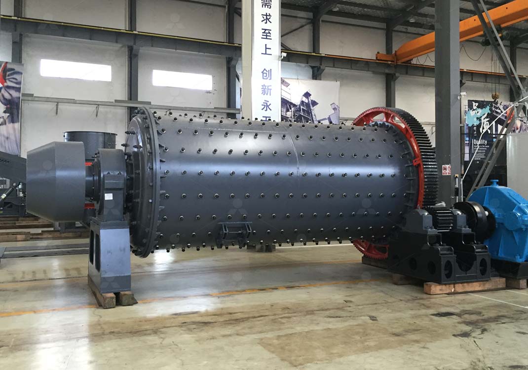 Ball mill grinding calcium carbonate
