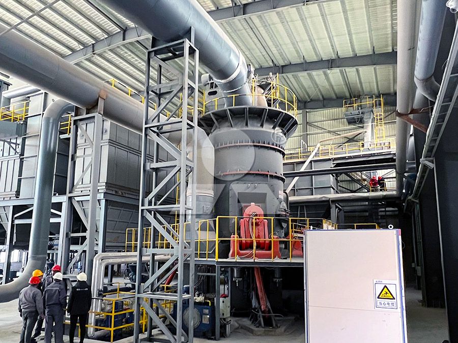 Industrial slag grinding mill in operation at a power plant