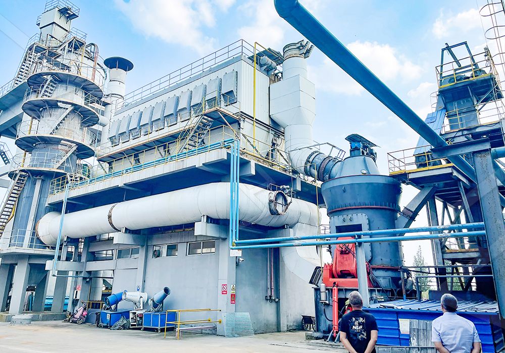 Power plant slag grinding process flow diagram