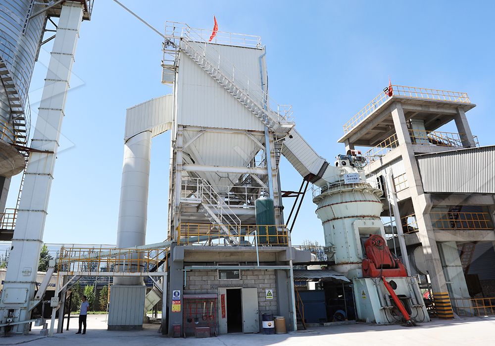 Fine chemical powder produced by vertical grinding mill