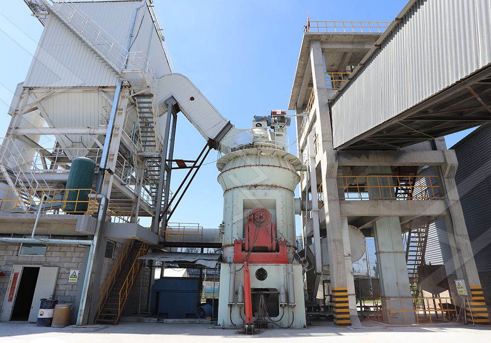 Modern vertical grinding mill processing glass materials
