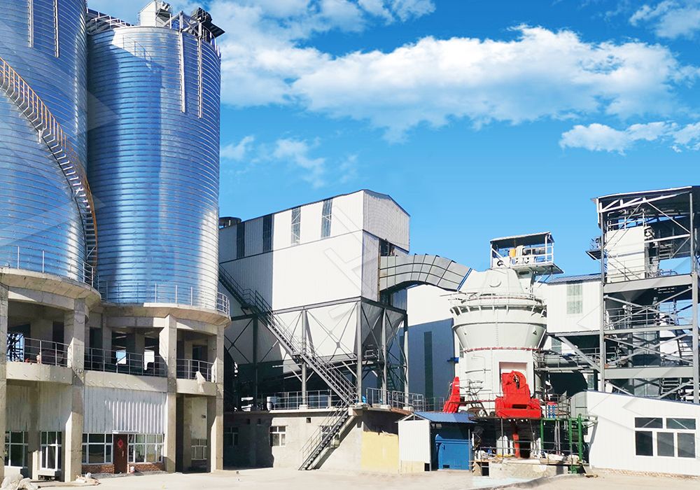 Vertical Roller Mill internal components and workflow