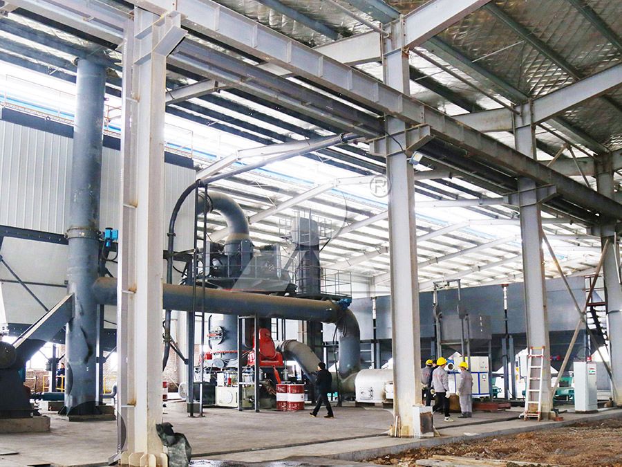 A technician inspecting a newly installed grinding plate in a vertical mill