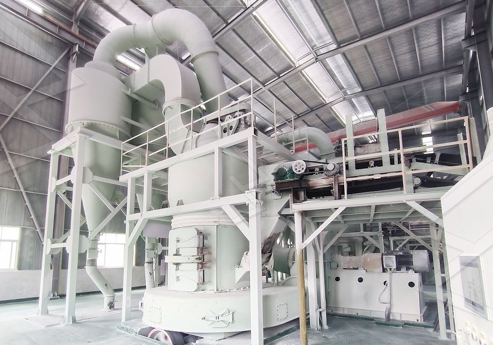 Digital control panel of LIMING ultra-fine grinding mill showing automation features