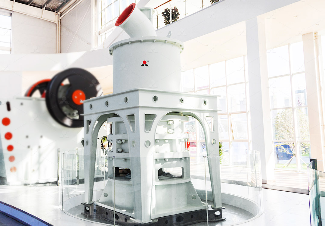 MW Ultrafine Grinding Mill showing main body, pulse dust collector, and control panel