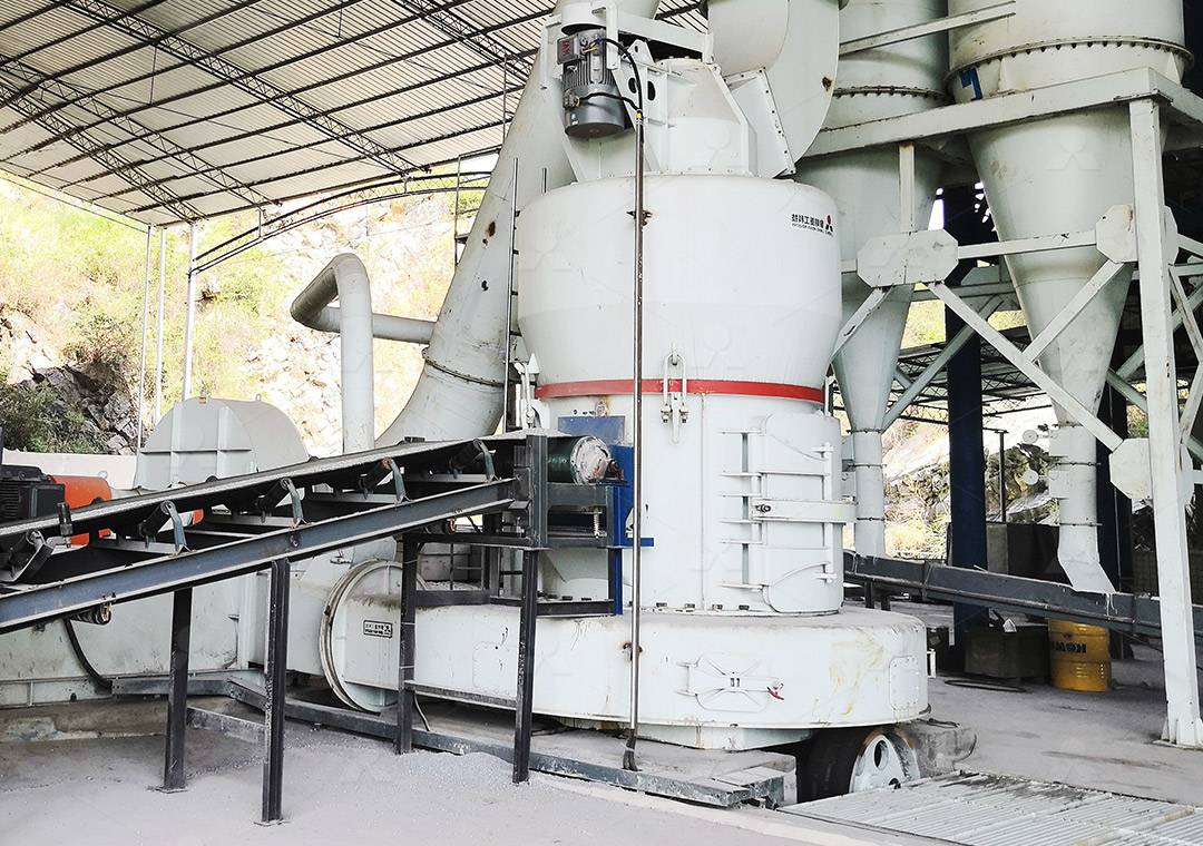 Overview of a brucite grinding mill system showing the main mill body, separator, and dust collector from LIMING Heavy Industry