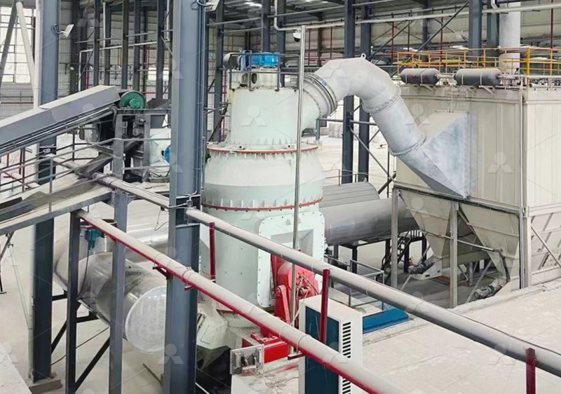 Collection of spare parts for Liming vertical mills including roller shells, rings, and seals