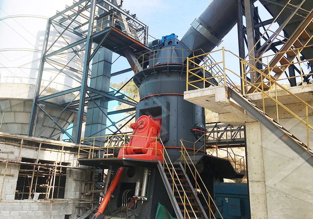Pulse dust collector system on a vertical grinding mill for dust-free operation